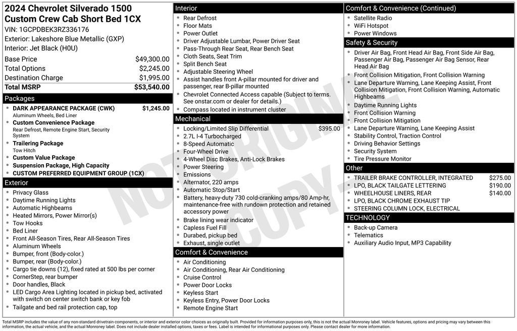 chevrolet silverado 1500 2024 1GCPDBEK3RZ336176 image chevrolet silverado 1500 2024 1GCPDBEK3RZ336176 image